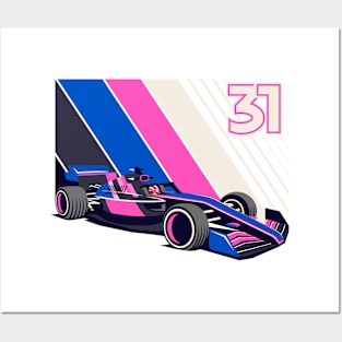 Formula Race Car 31 Posters and Art